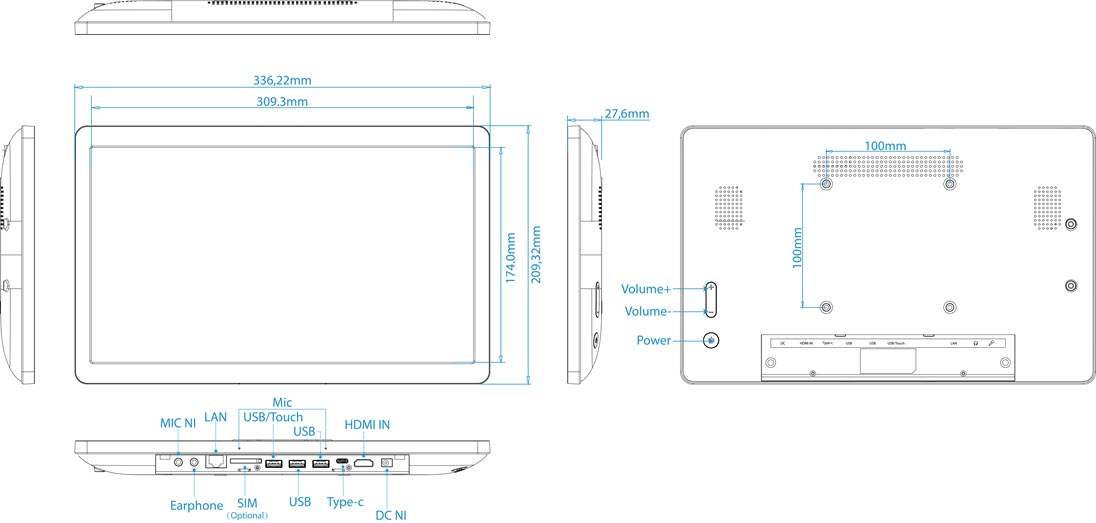 Home Assistant Tablet'n Server - 14 Zoll All-in-One Gerät mit PoE